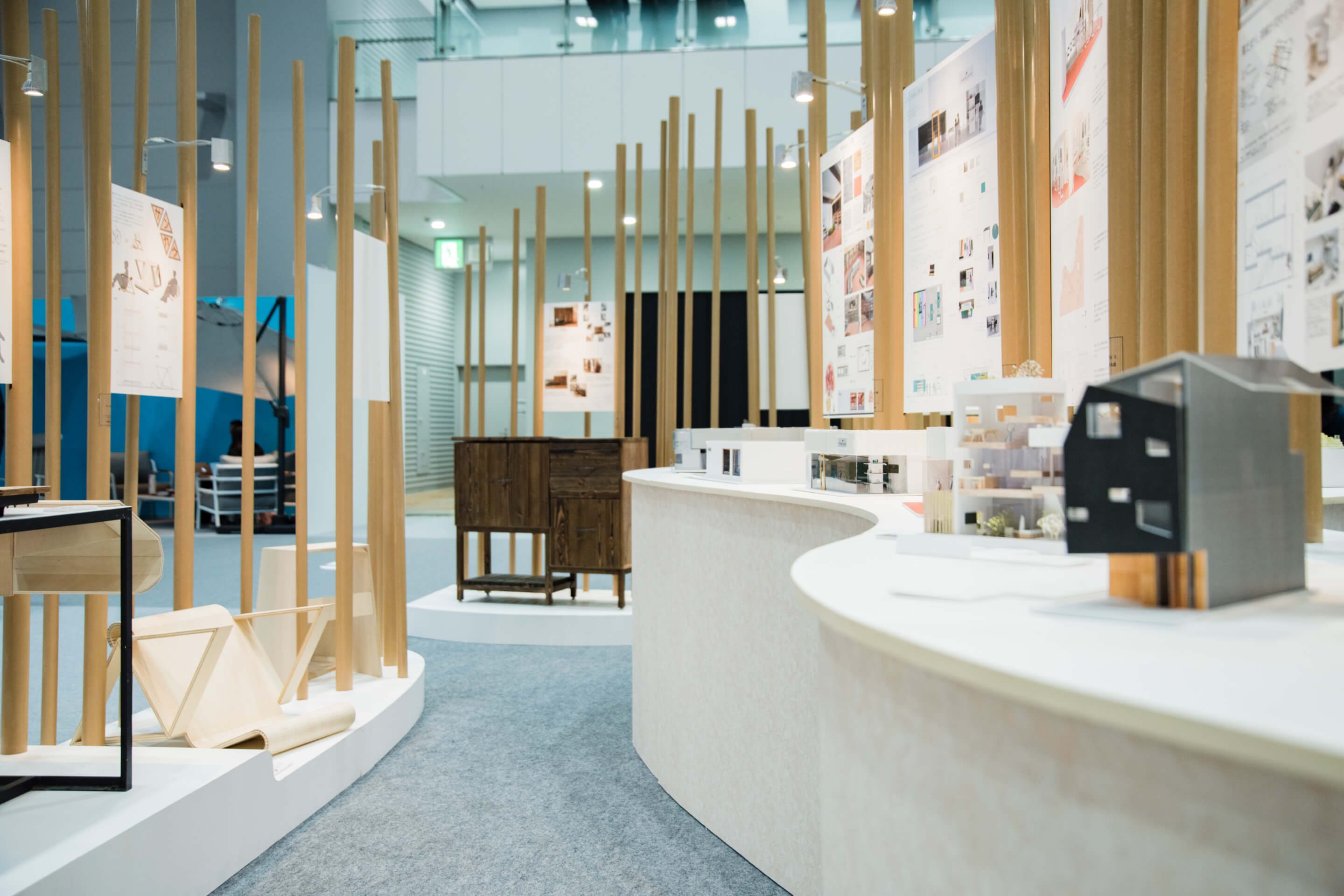 IMT｜1年次｜Element 4｜展示空間「『IFFT / インテリア ライフスタイル リビング』　ICS展示ブース出展計画」