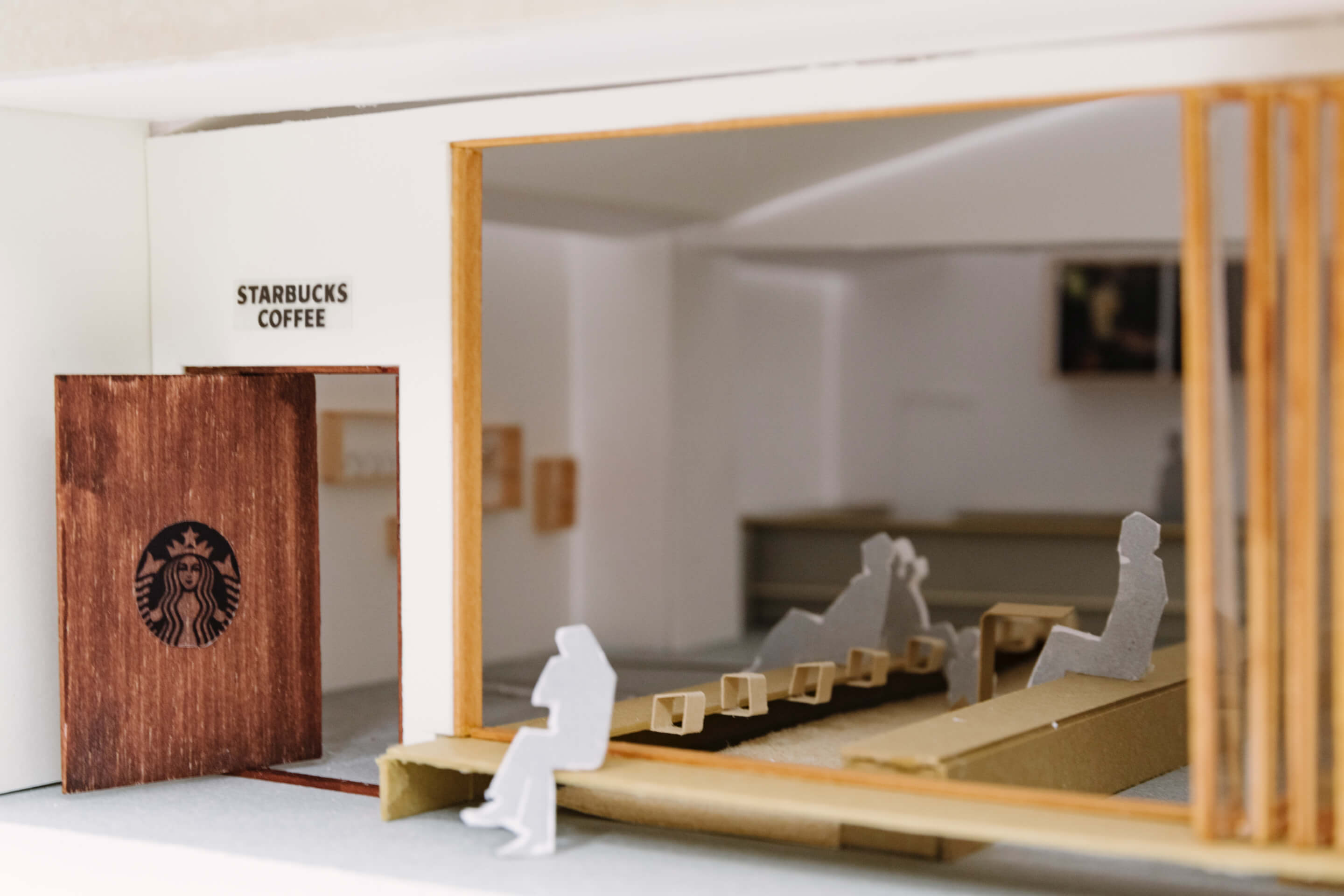 INT｜2年次｜Element 2｜商空間「人とともにあるカフェ／STARBUCKS」